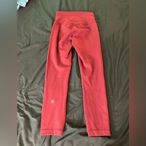 Wunder Train high rise Lululemon leggings